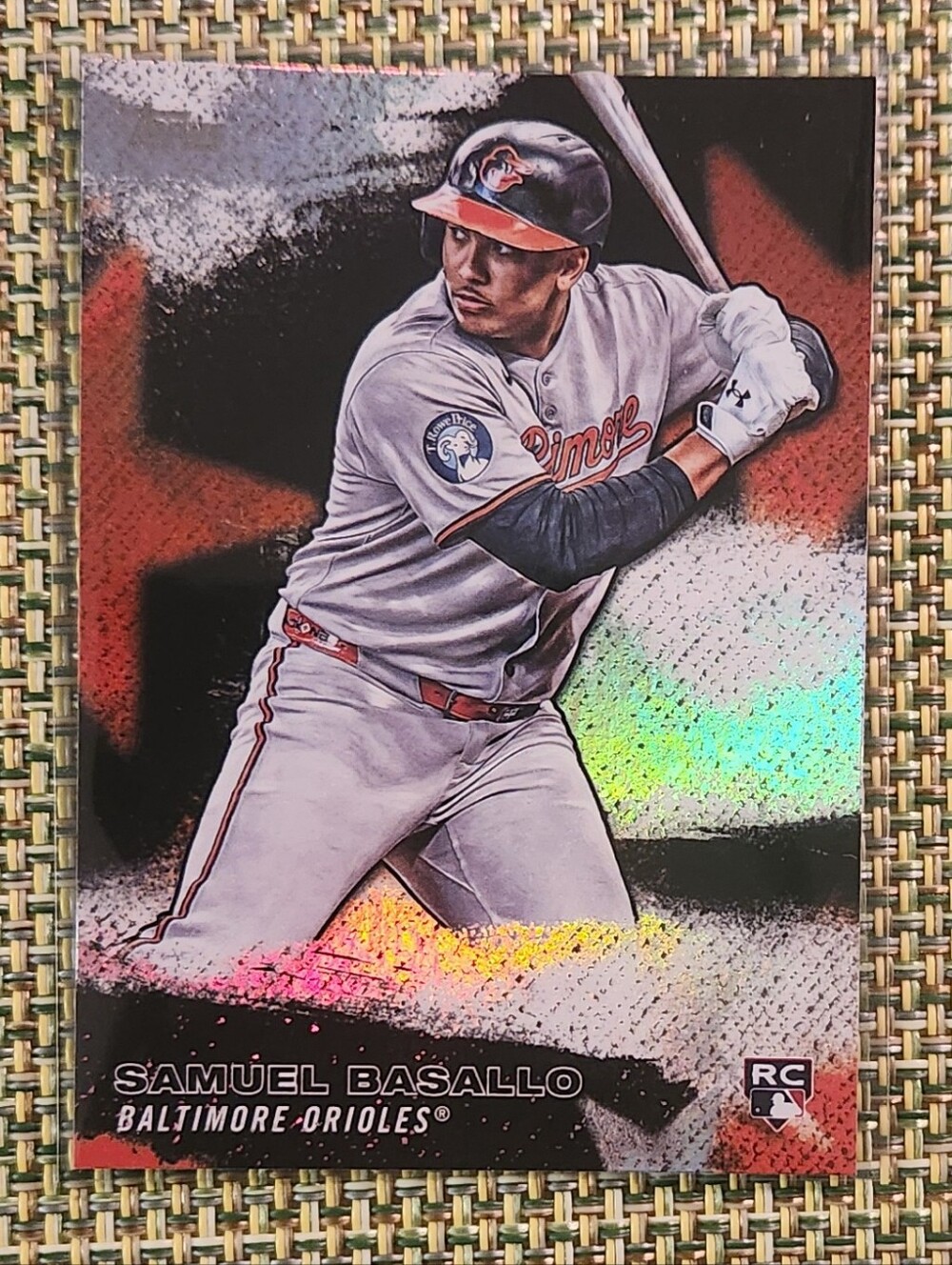 Samuel Basallo Baltimore Orioles Rookie Baseball Card